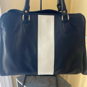 🌟🍁A Bellucci Genuine Leather Purse - Black & White Multifunctional - NEW🍁🌟🍂